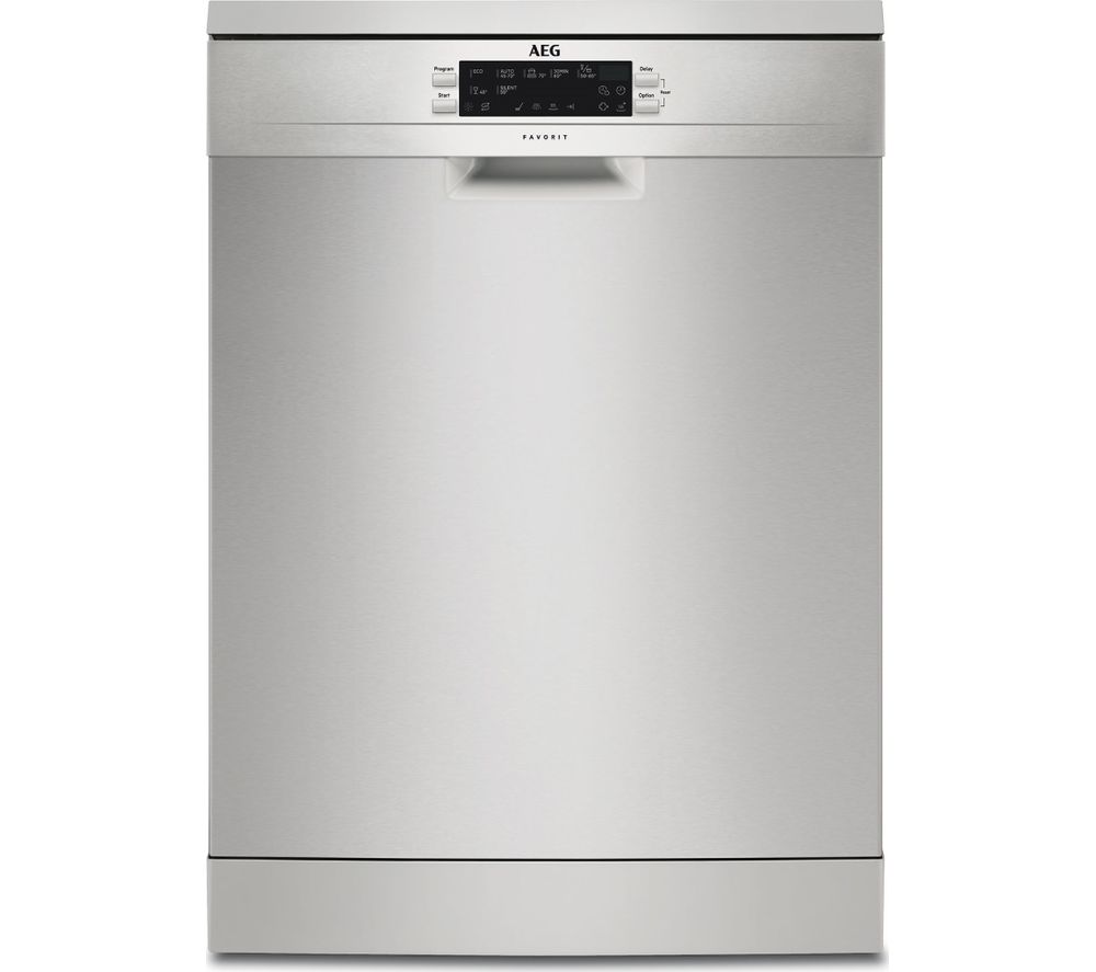 AEG AirDry Technology FFE63700PM Full-size Dishwasher - Stainless Steel, Stainless Steel