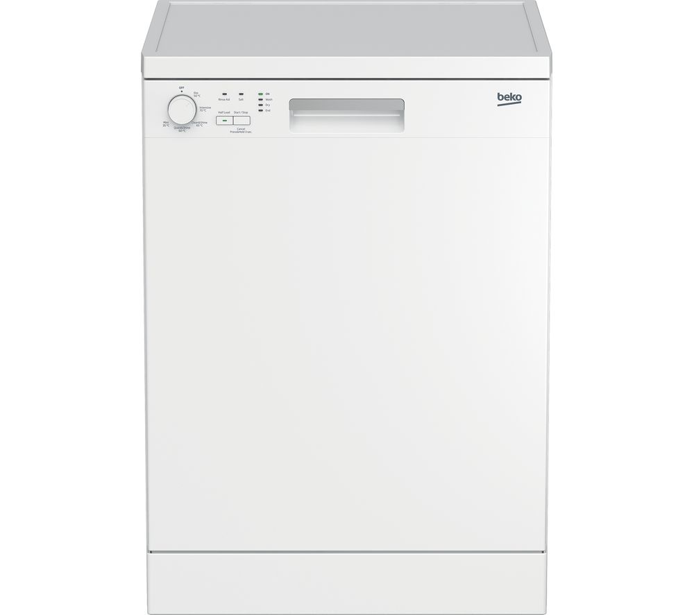 BEKO DFN05X11W Full-size Dishwasher - White, White