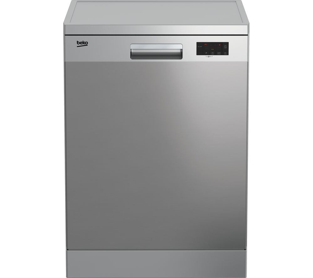 BEKO DFN16X10X Full-size Dishwasher - Stainless Steel, Stainless Steel