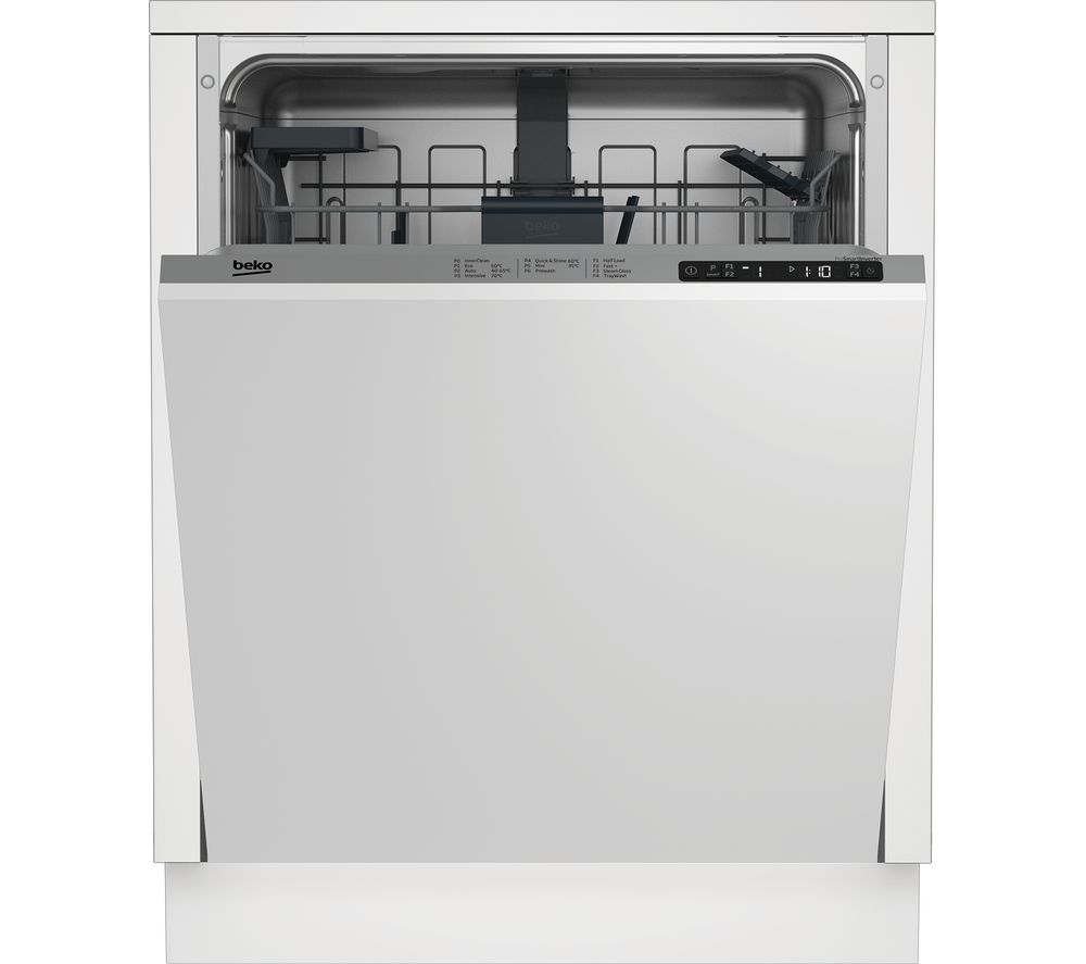 BEKO DIN26X22 Full-size Integrated Dishwasher, Red