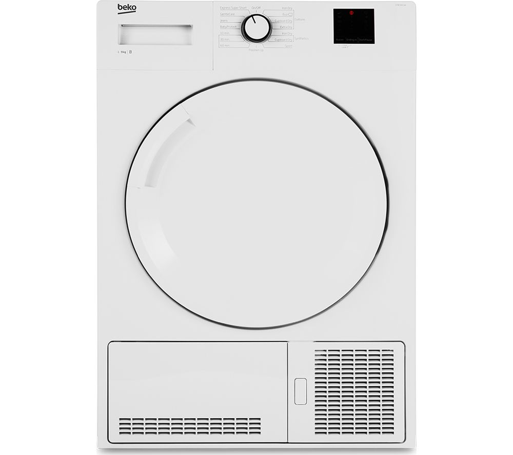 Beko Tumble Dryer DTBC8001W 8 kg Condenser - White, White