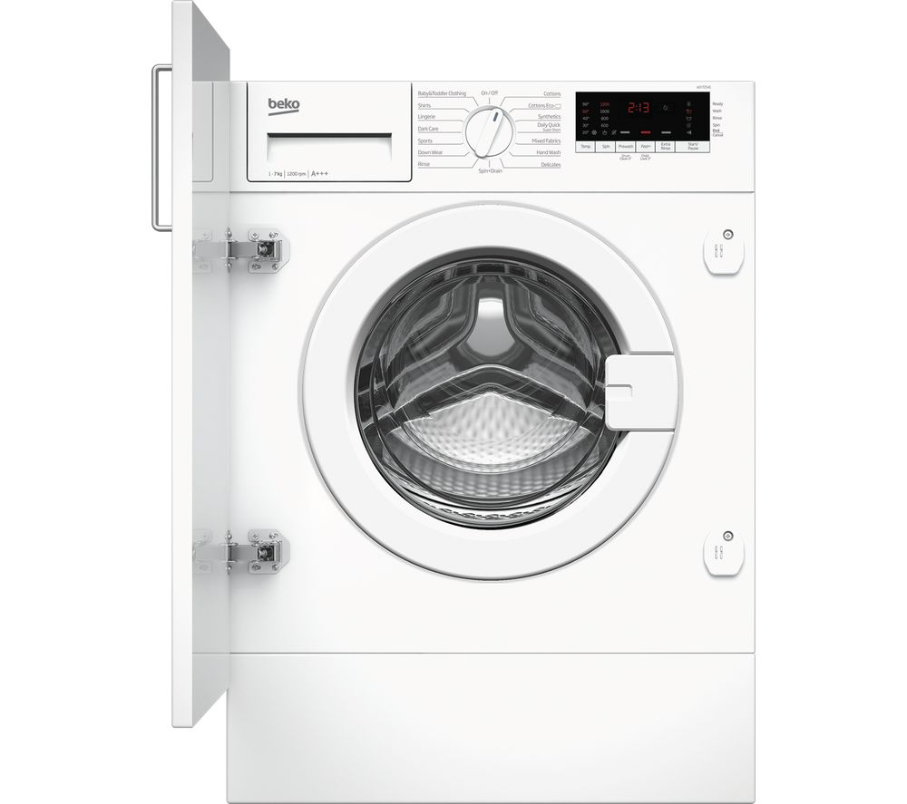 BEKO WIY72545 Integrated 7 kg 1200 Spin Washing Machine
