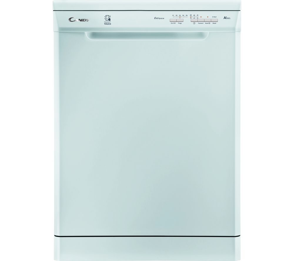 CDP 1LS57W Full-size NFC Dishwasher - White, White
