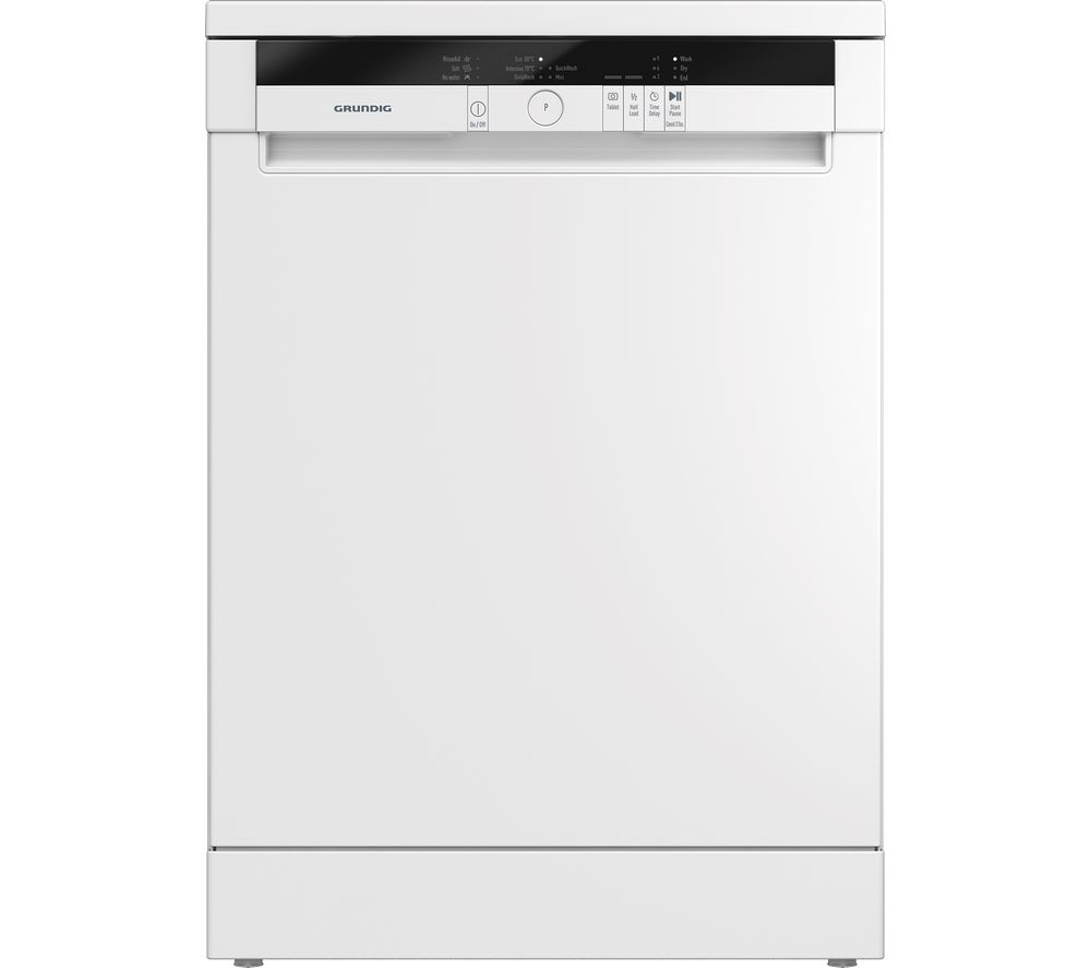 GRUNDIG GNF11510W Full-size Dishwasher - White, White