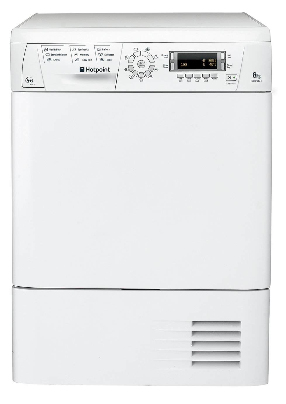 Hotpoint TDHP871RP 8KG Heat Pump Tumble Dryer - White