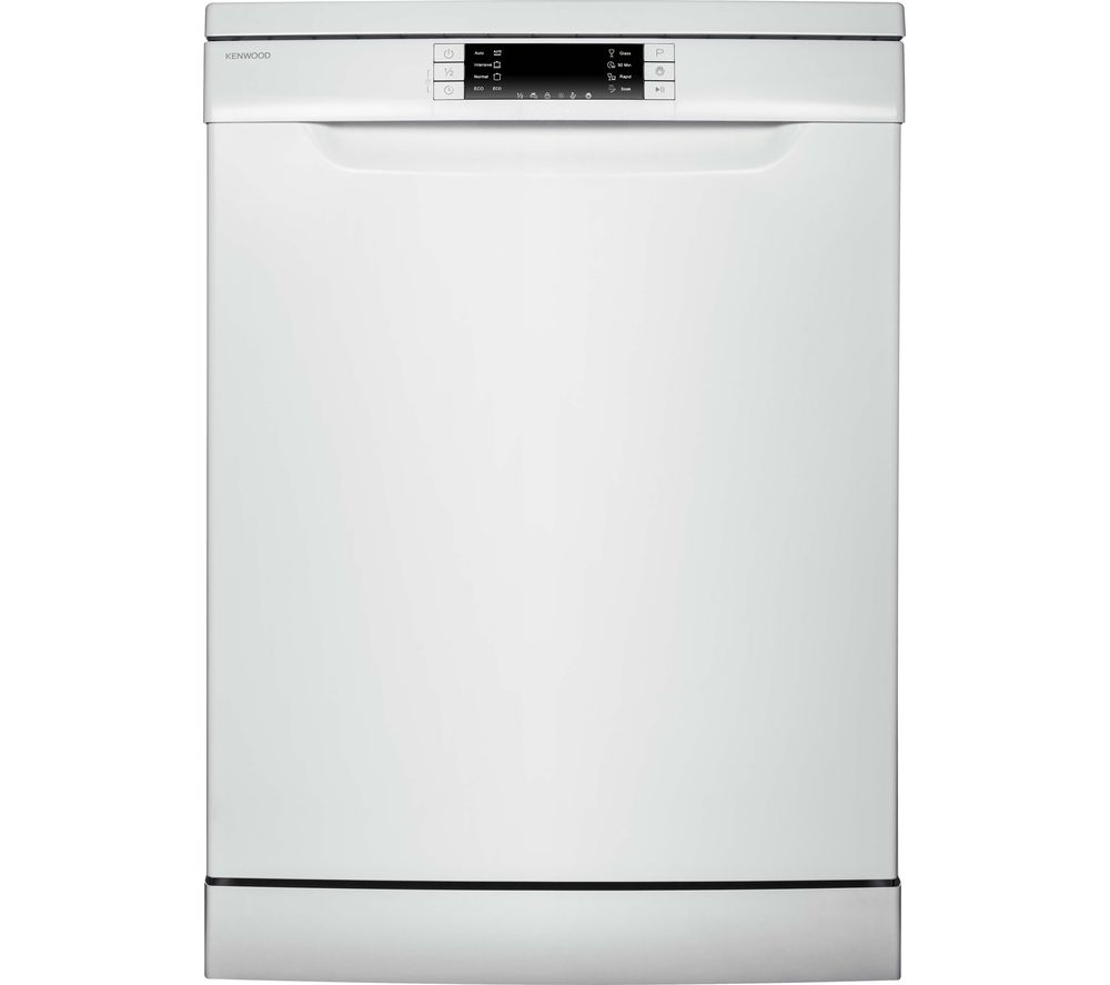 KENWOOD KDW60W15 Full-size Dishwasher - White, White