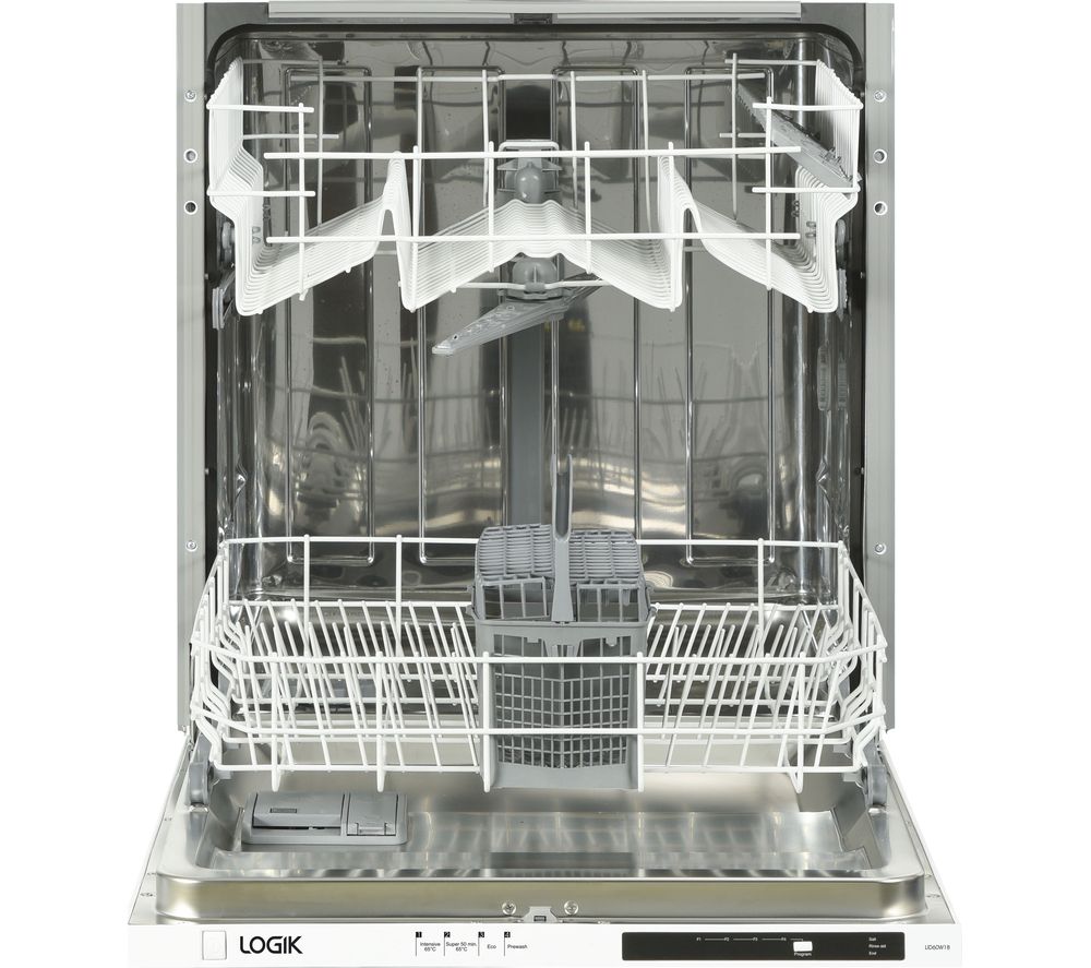 LOGIK LID60W18 Full-size Fully Integrated Dishwasher