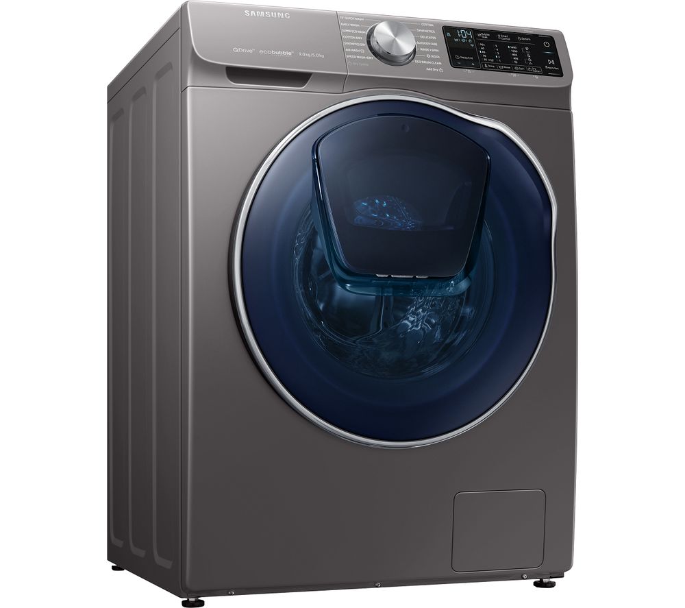 Samsung Washer Dryer WD90N645OOX/EU Smart 9 kg - Graphite, Graphite