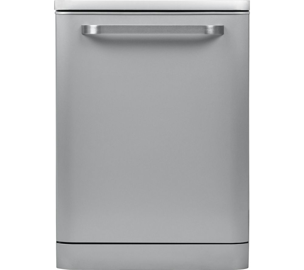 SHARP QW-DX41F7S Full-size Dishwasher - Silver, Silver