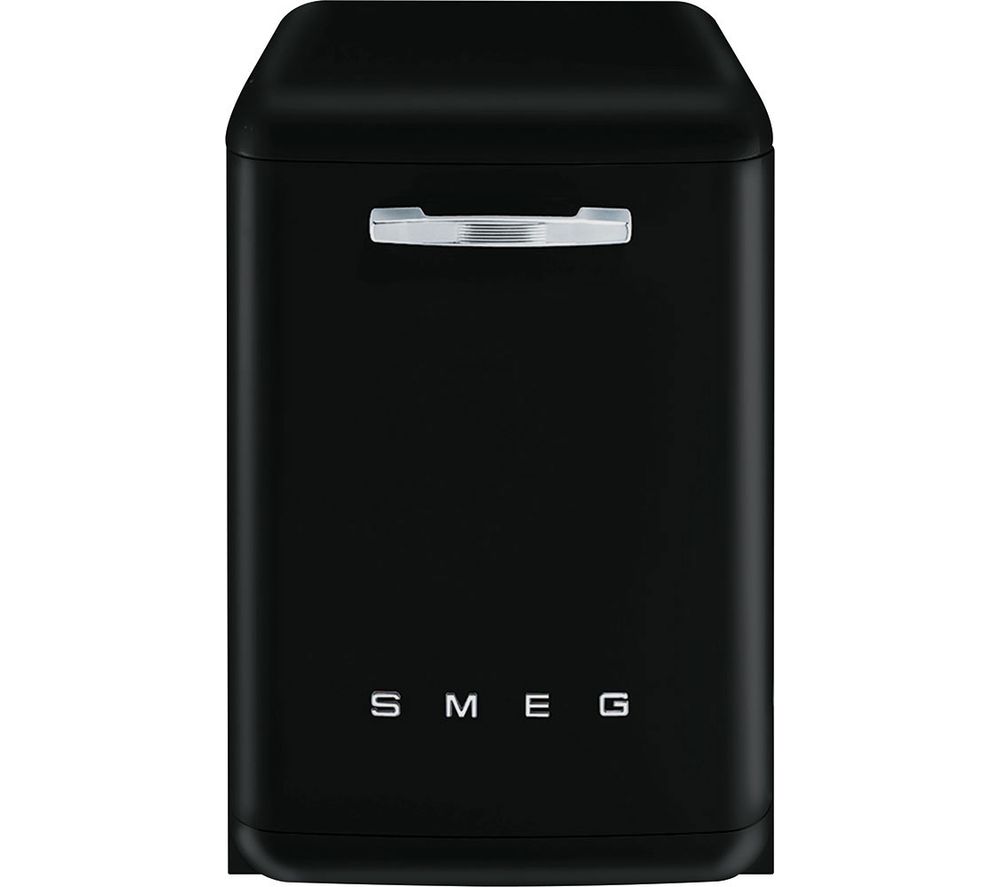 SMEG DF6FABBL Full-size Dishwasher - Black, Black