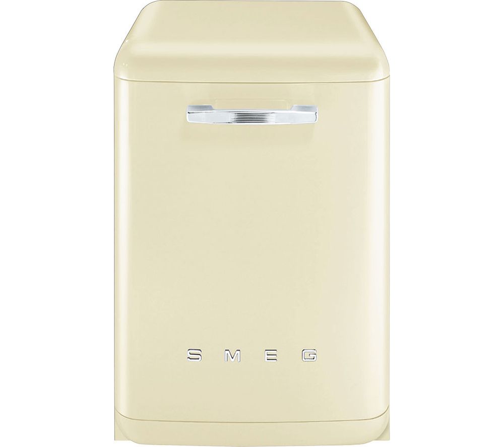 SMEG DF6FABCR Full-size Dishwasher - Cream, Cream