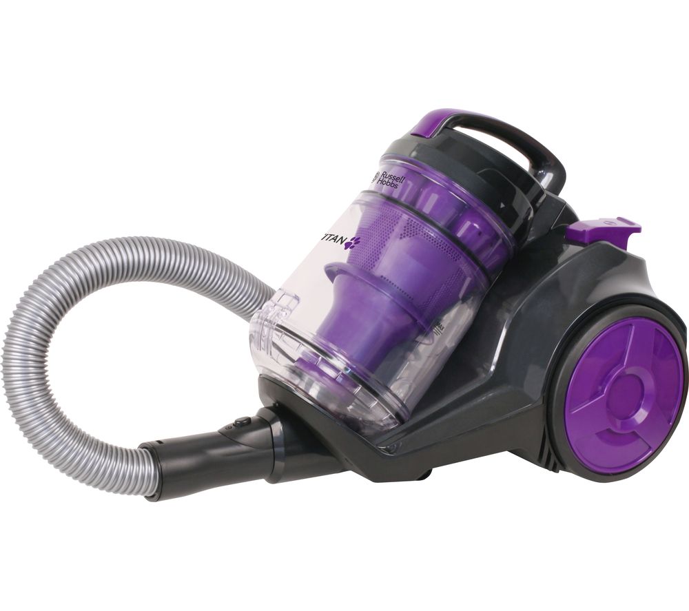 Titan Multi Cyclone Pets RHCV4501 Cylinder Bagless Vacuum Cleaner - Purple, Purple