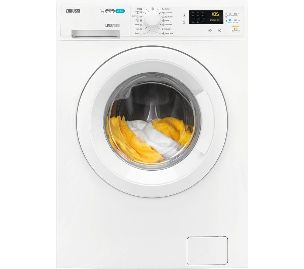 Zanussi Washer Dryer ZWD71663NW - White, White