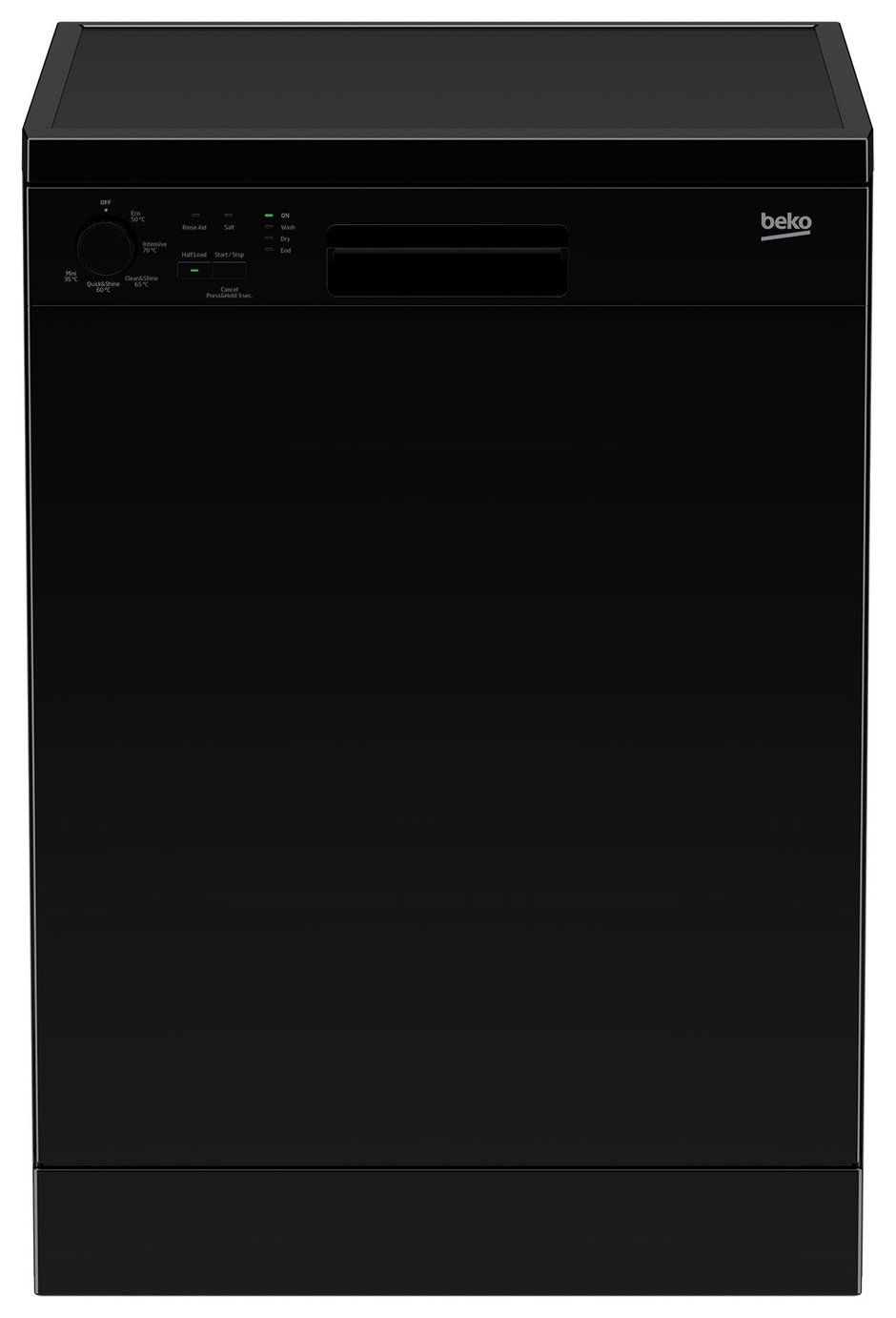 Beko DFN05310B Full Size Dishwasher - Black
