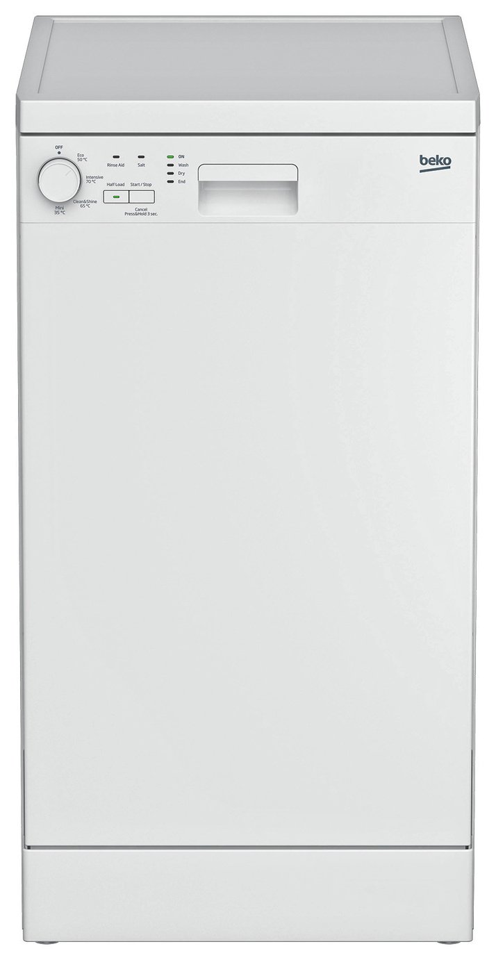 Beko DFS04010W Slimline Dishwasher - White