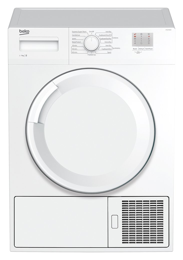 Beko DTGC7000W 7KG Condenser Tumble Dryer - White