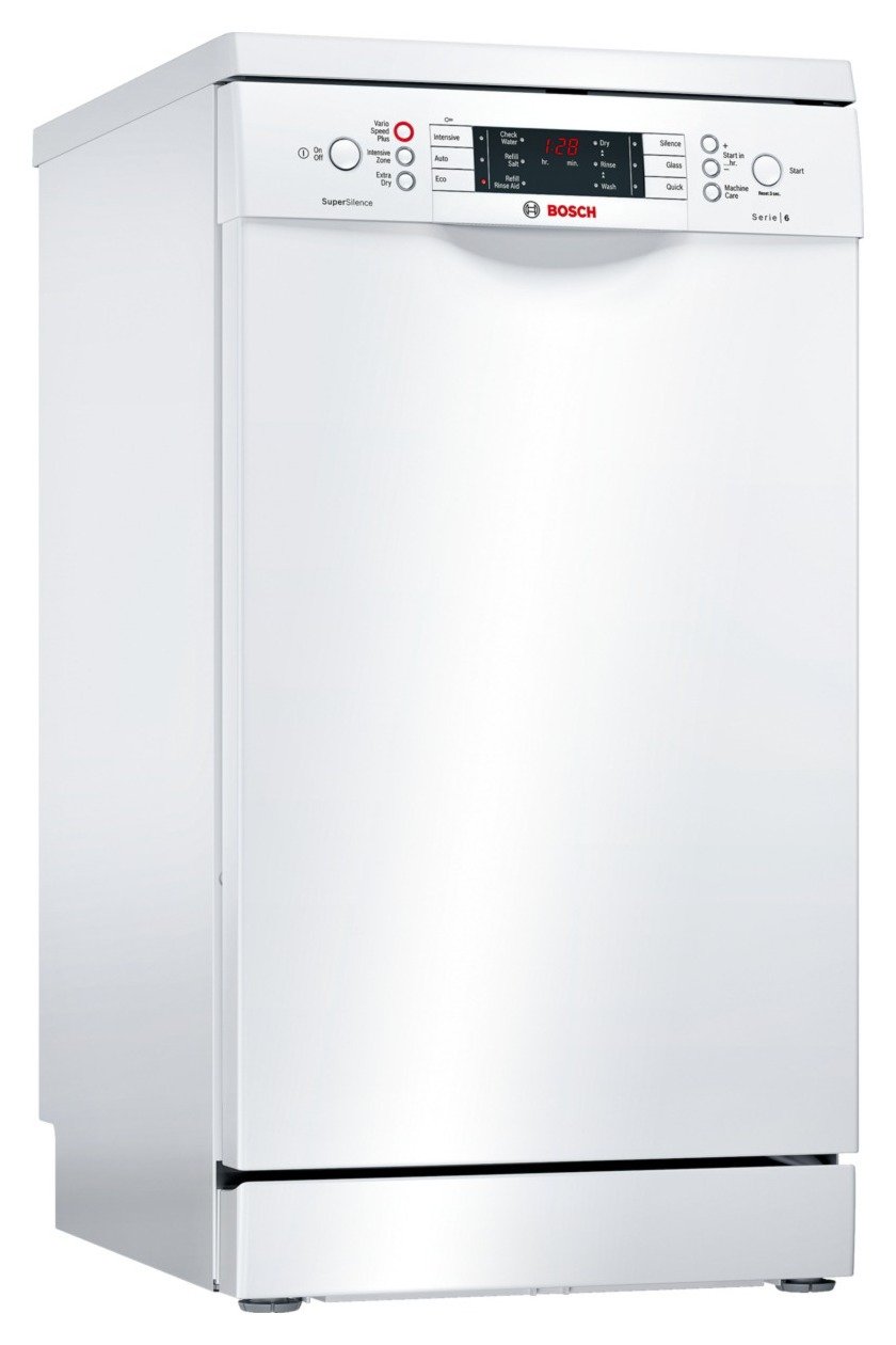 Bosch SPS66TW00G Slimline Dishwasher - White