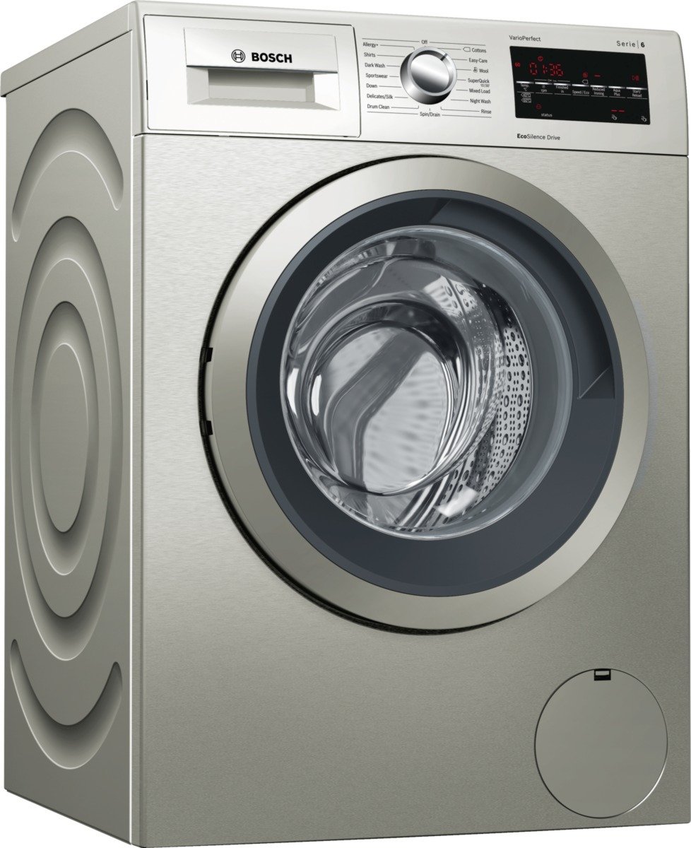 Bosch WAT2840SGB 9KG 1400 Spin Washing Machine - Silver