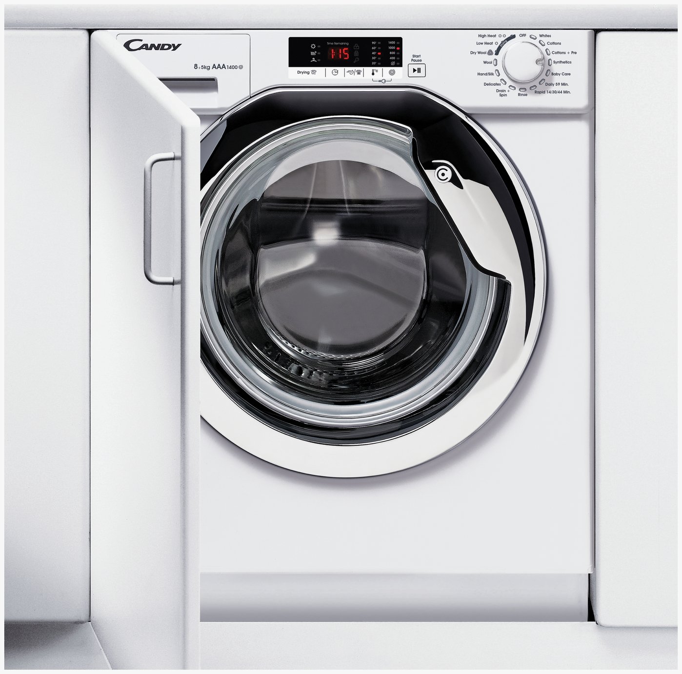 Candy CBWD8514SC 8KG / 5KG 1400 Spin Integrated Washer Dryer