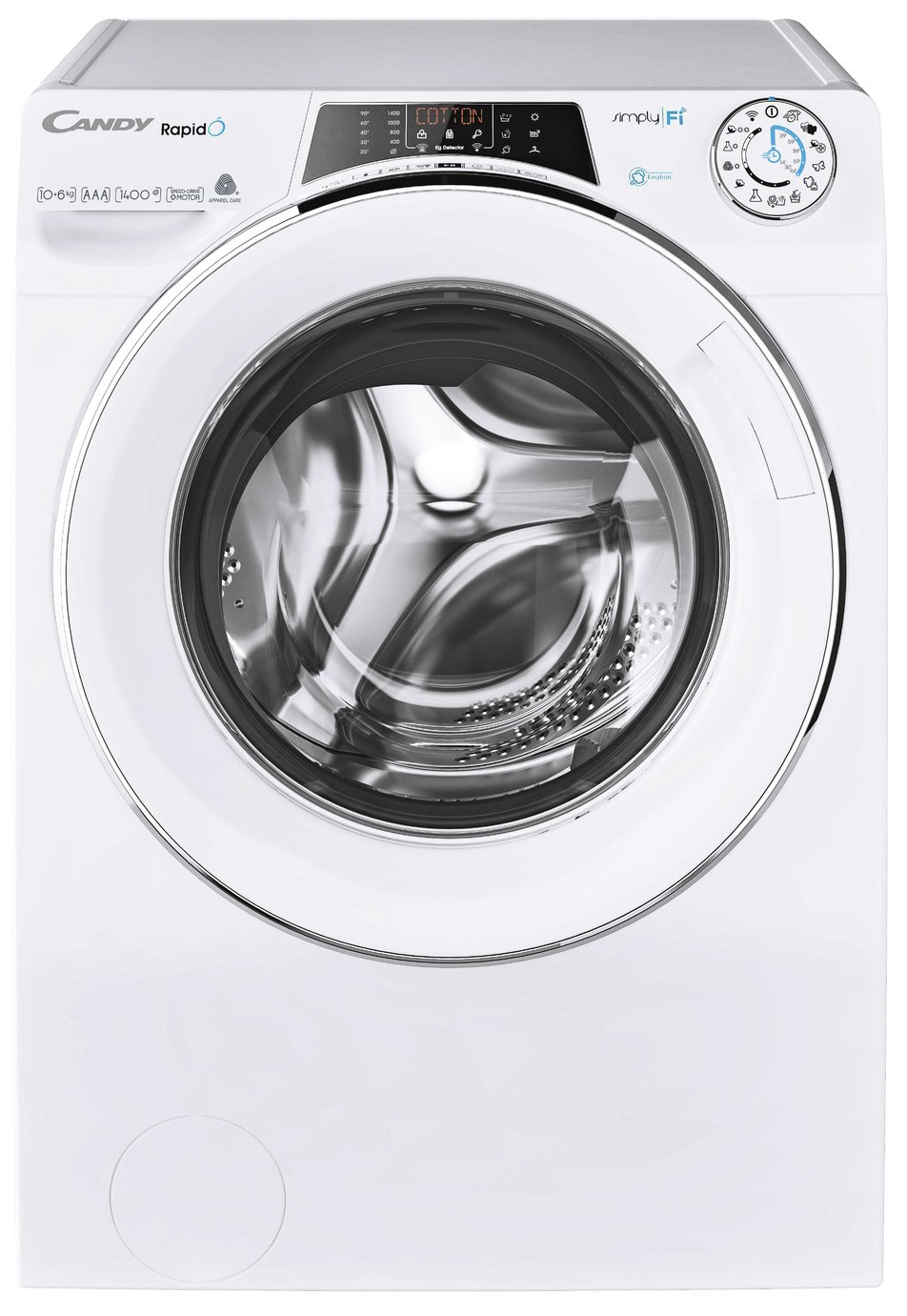 Candy Rapido ROW141066DWHC 10KG / 6KG 1400 Spin Washer Dryer