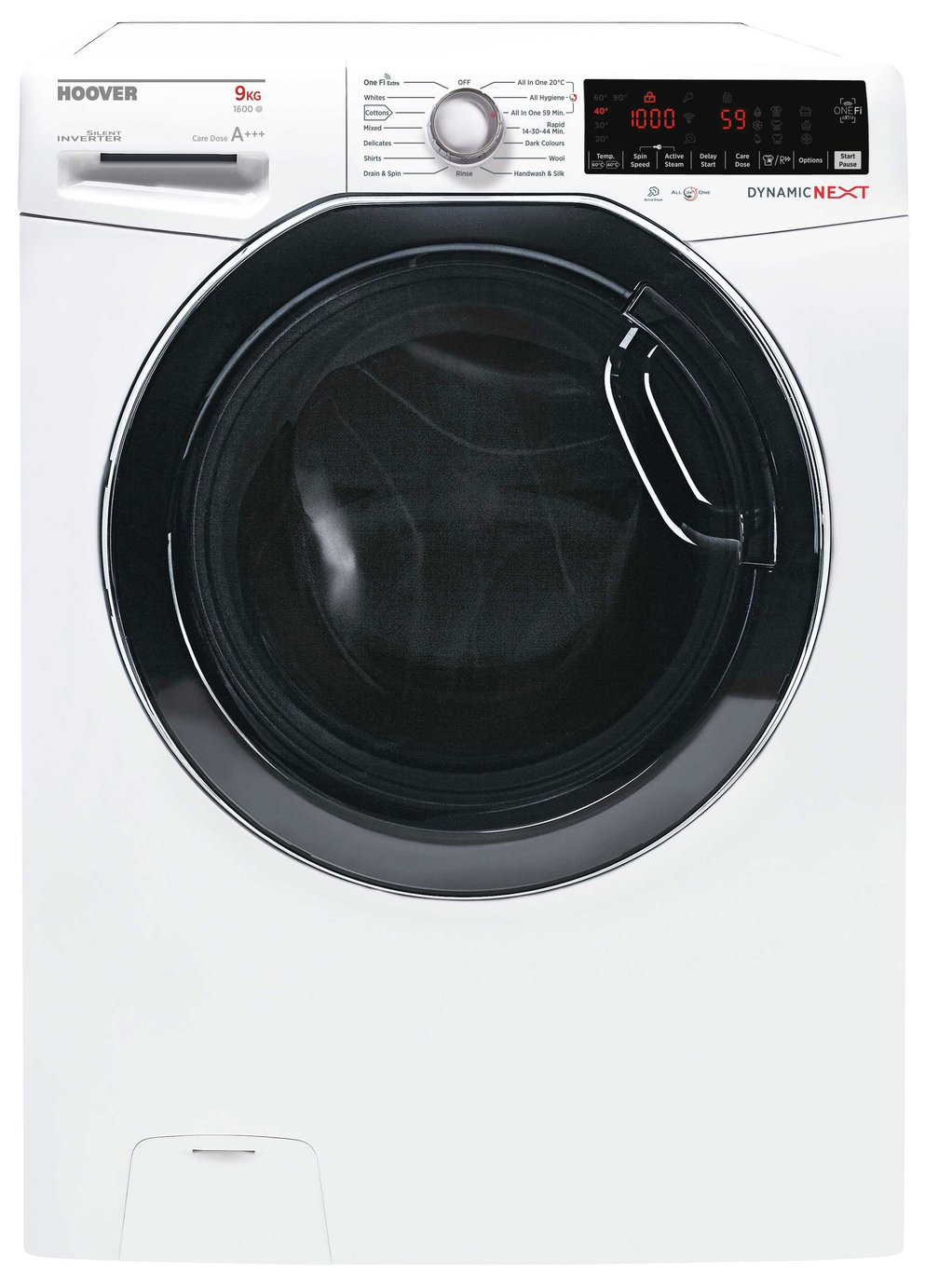 Hoover DWOAD 69HF3 9KG 1600 Spin Washing Machine - White