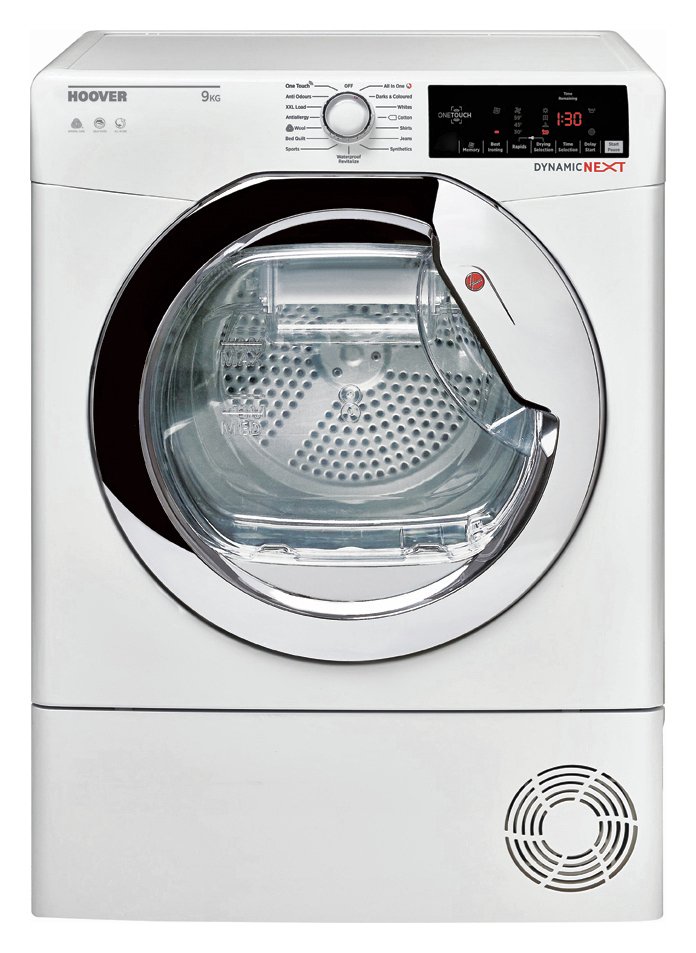 Hoover DXC 9TCE 9KG Condenser Tumble Dryer - White