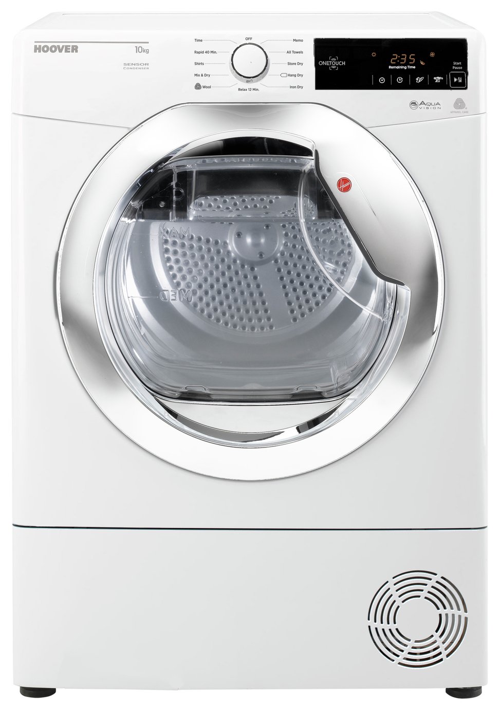 Hoover DXC10TCE 10KG Condenser Tumble Dryer - White
