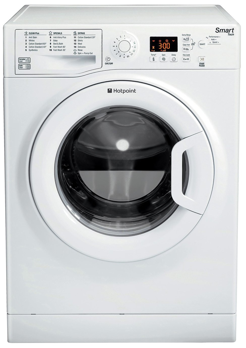 Hotpoint WMFUG 1063P 10KG 1600 Spin Washing Machine - White