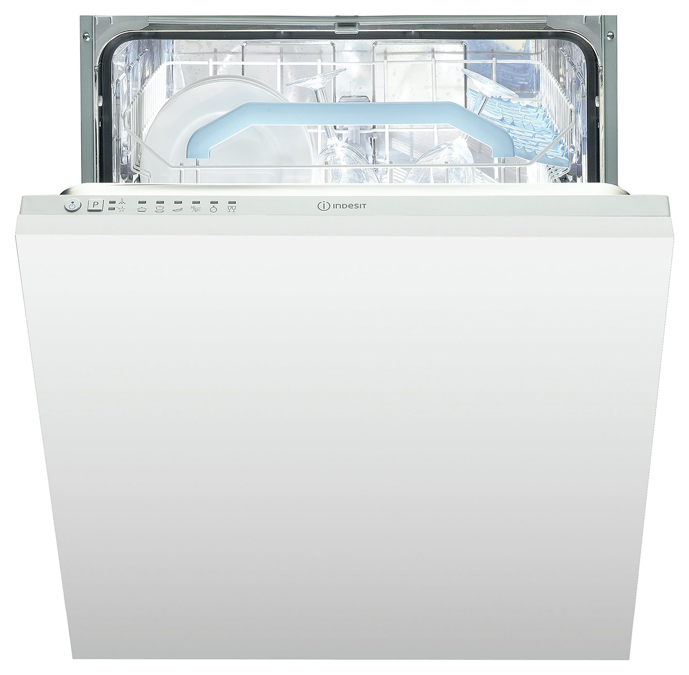 Indesit DIF16B1UK Full Size Integrated Dishwasher - White