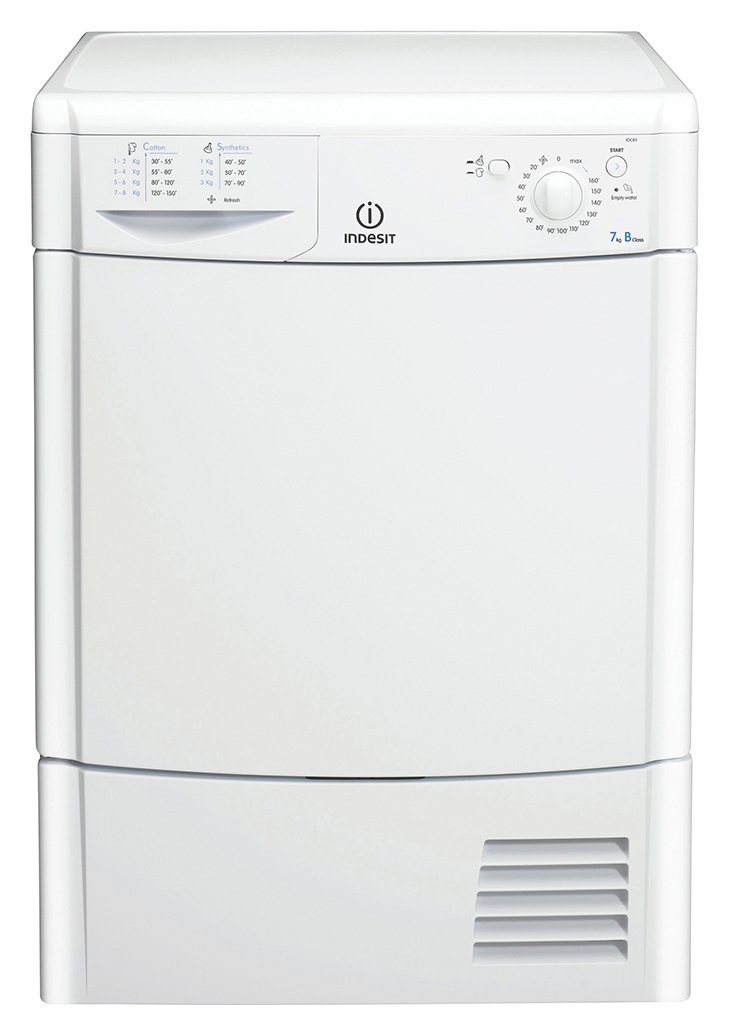 Indesit IDC75 7KG Condenser Tumble Dryer - White