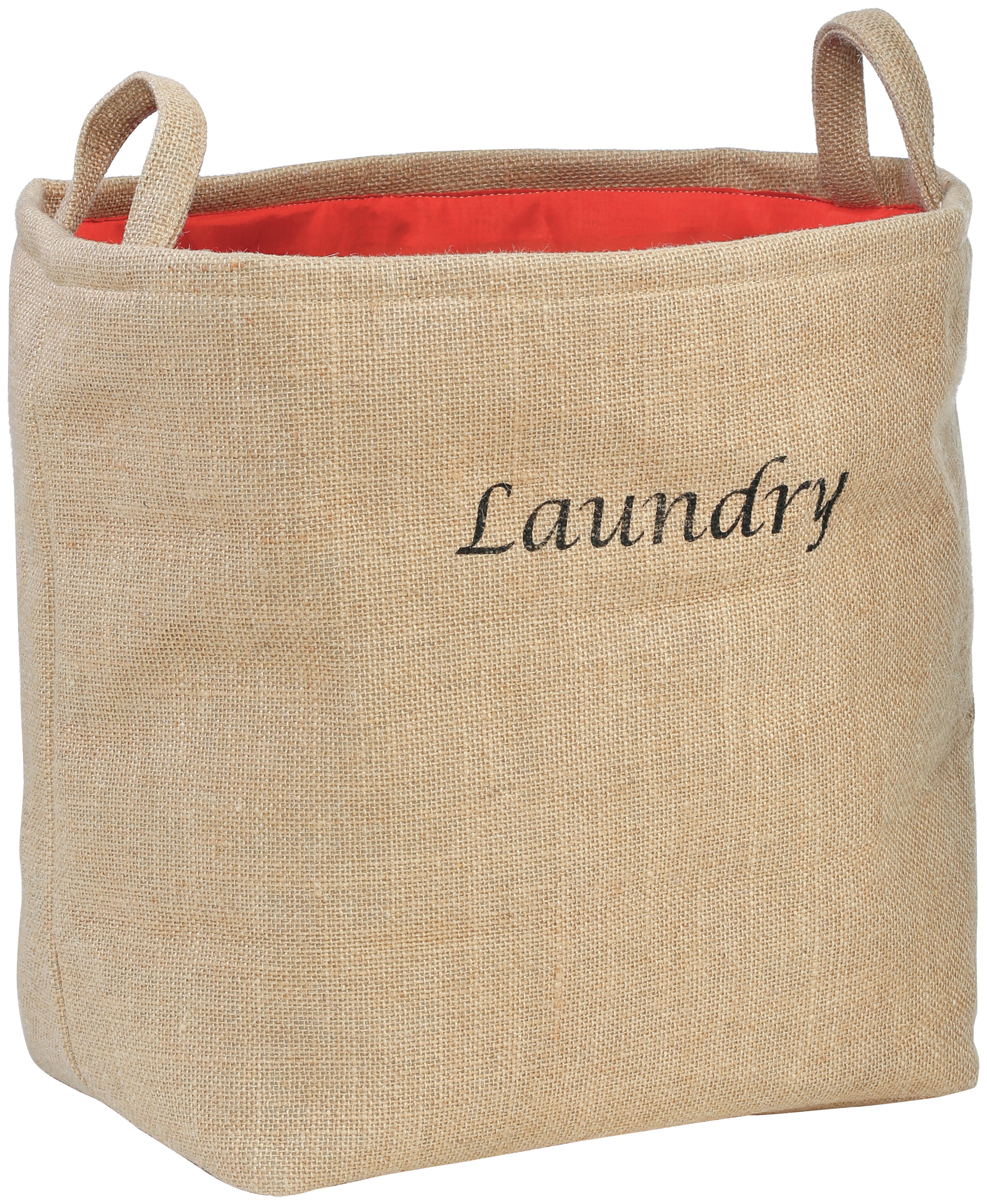 Premier Housewares Jute Hessian Laundry Bag - Natural