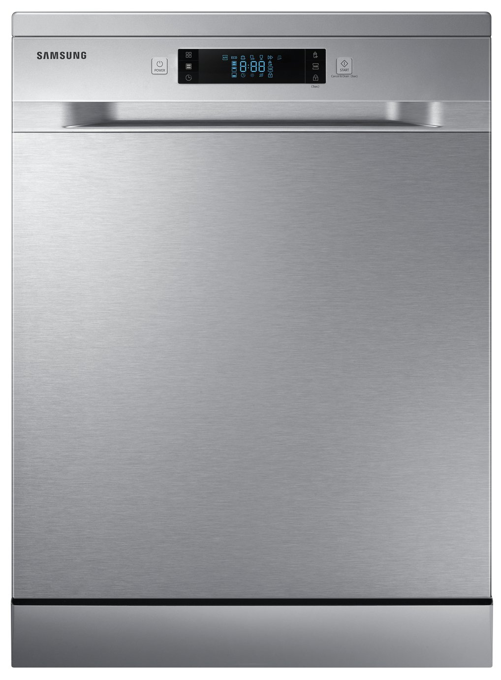 Samsung Series 6 DW60M6050FS Full Size Dishwasher - Silver
