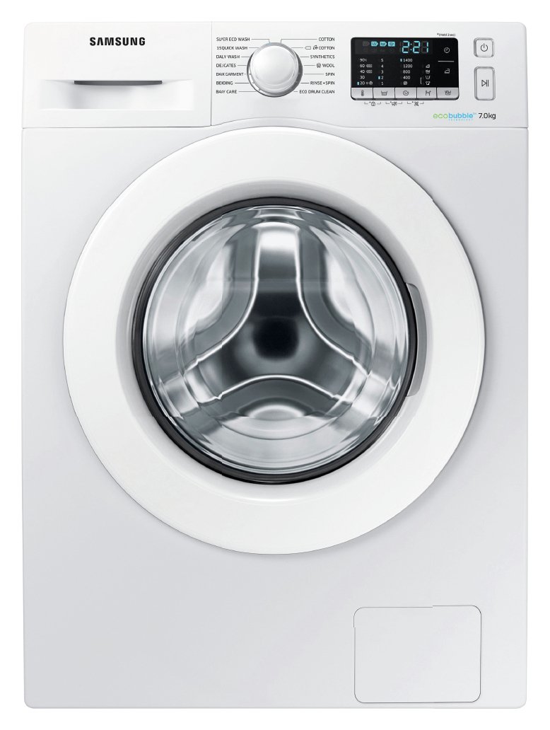 Samsung WW70J5555MW 1400 Spin 7KG Washing Machine - White
