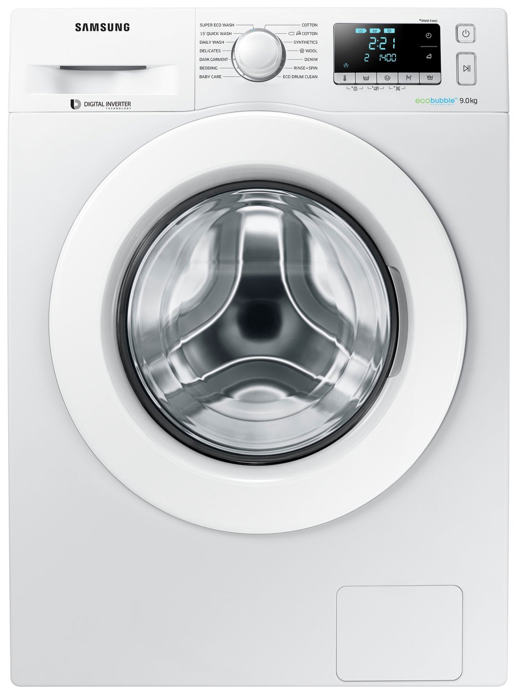 Samsung WW90J5456MW 9KG 1400 Spin Washing Machine - White