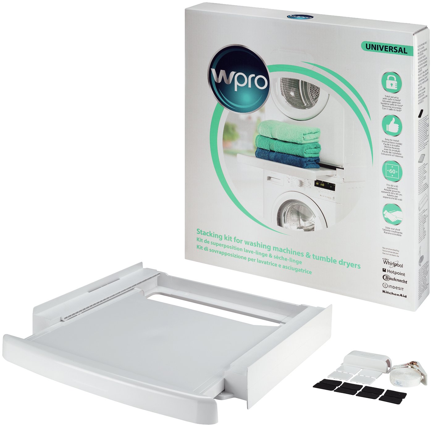 Wpro Tumble Dryer Universal Stacking Kit