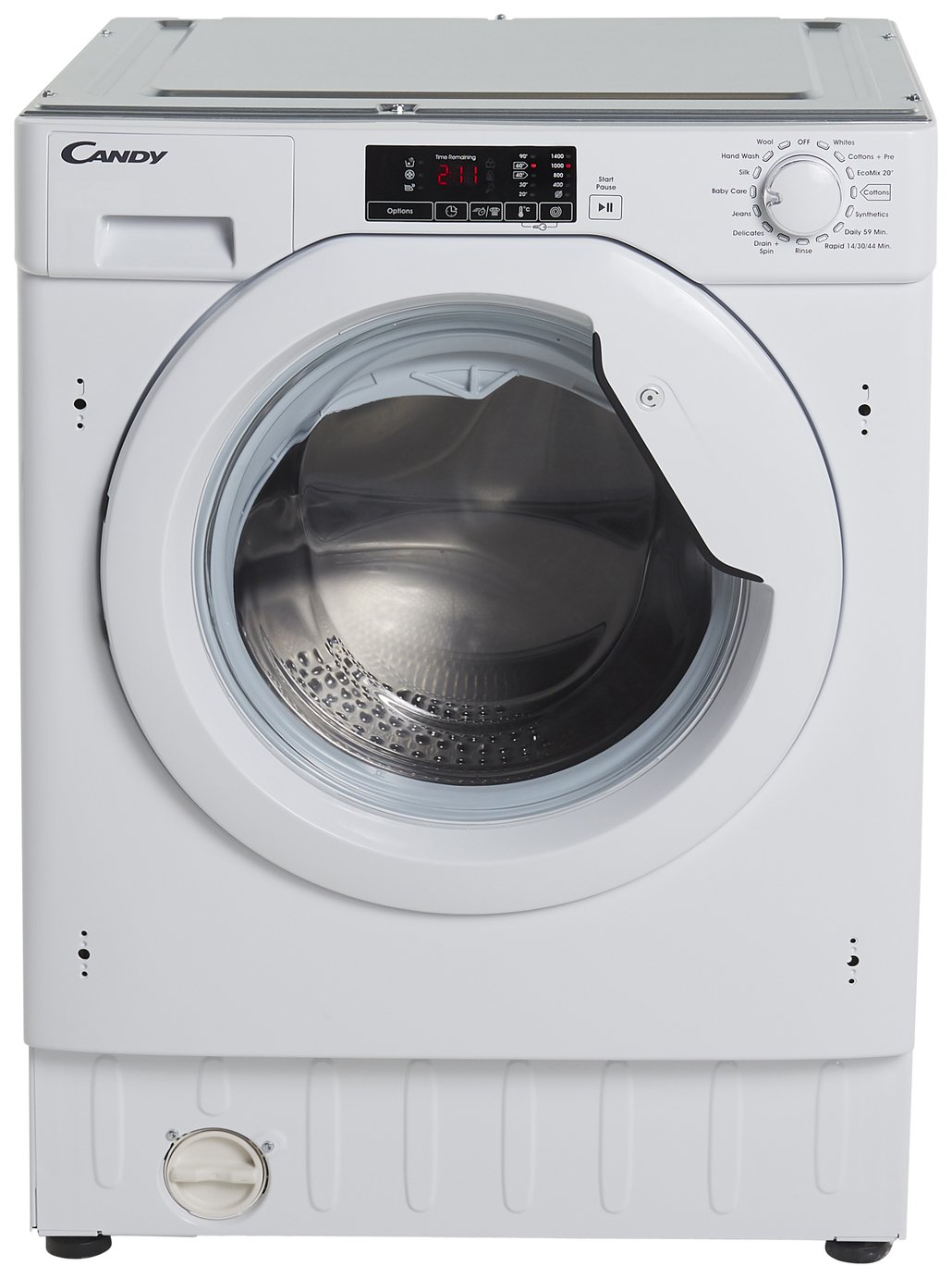 Candy CBWM 816S 8KG 1600 Spin Integrated Washing Machine