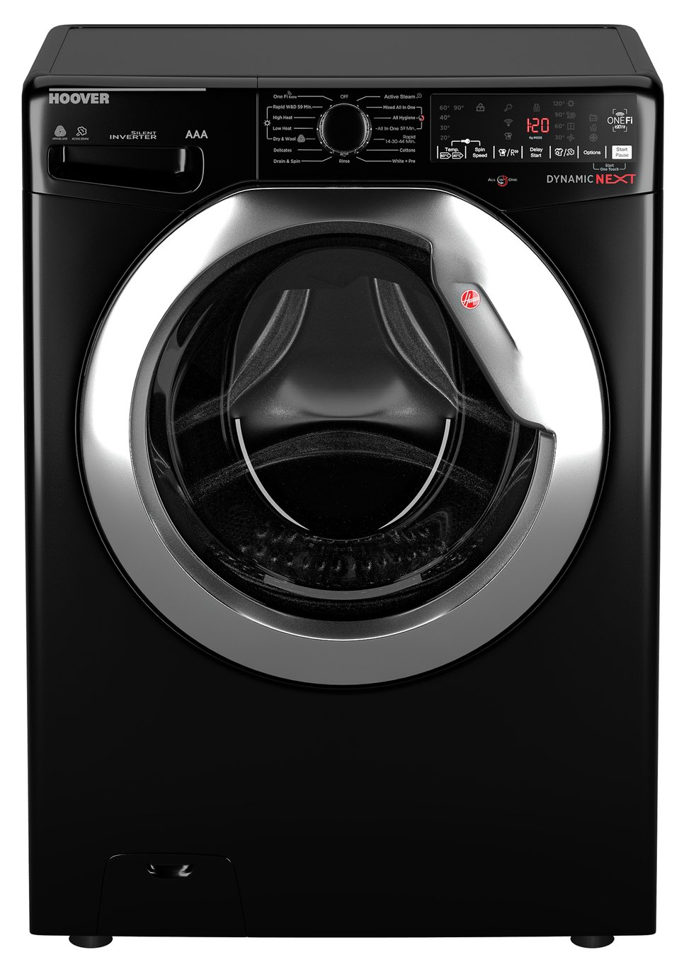 Hoover WDWOAD4106AHCB 10KG / 6KG Washer Dryer - Black