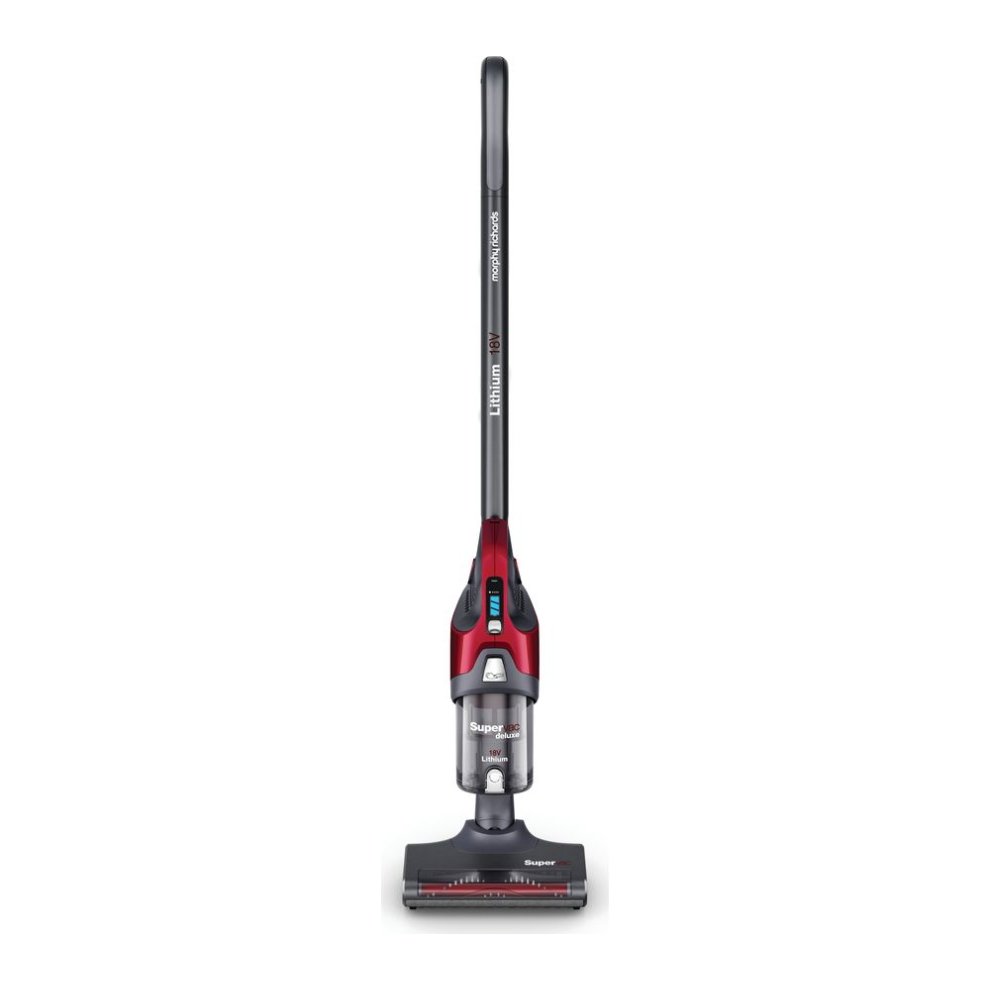 MORPHY RICHARDS Supervac Deluxe 734055 Cordless Vacuum Cleaner - Red, Red