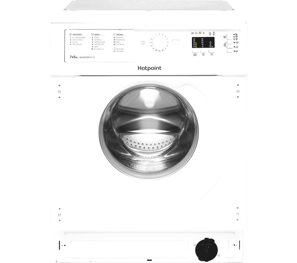HOTPOINT Ultima S-Line BI WDHL 7128 UK Integrated 7 kg Washer Dryer