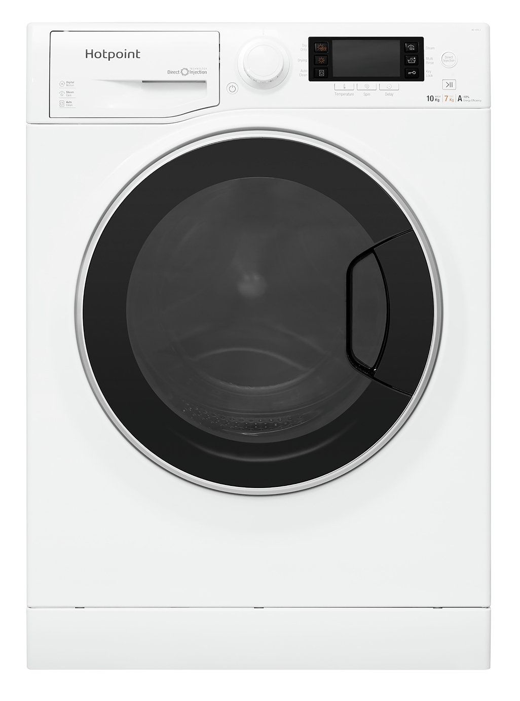 Hotpoint RD1076JD 10KG/7KG 1600 Spin Washer Dryer - White