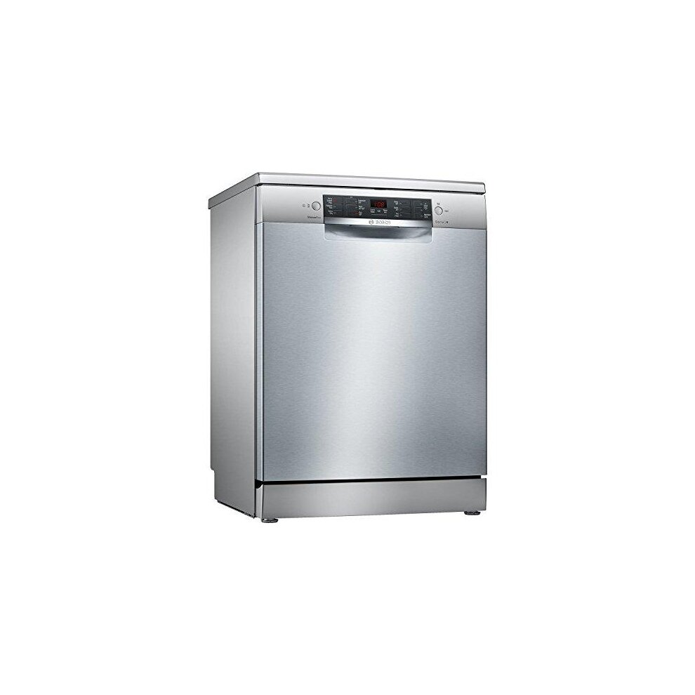 Bosch SMS46II01G Freestanding Rated Dishwasher - Stainless Steel