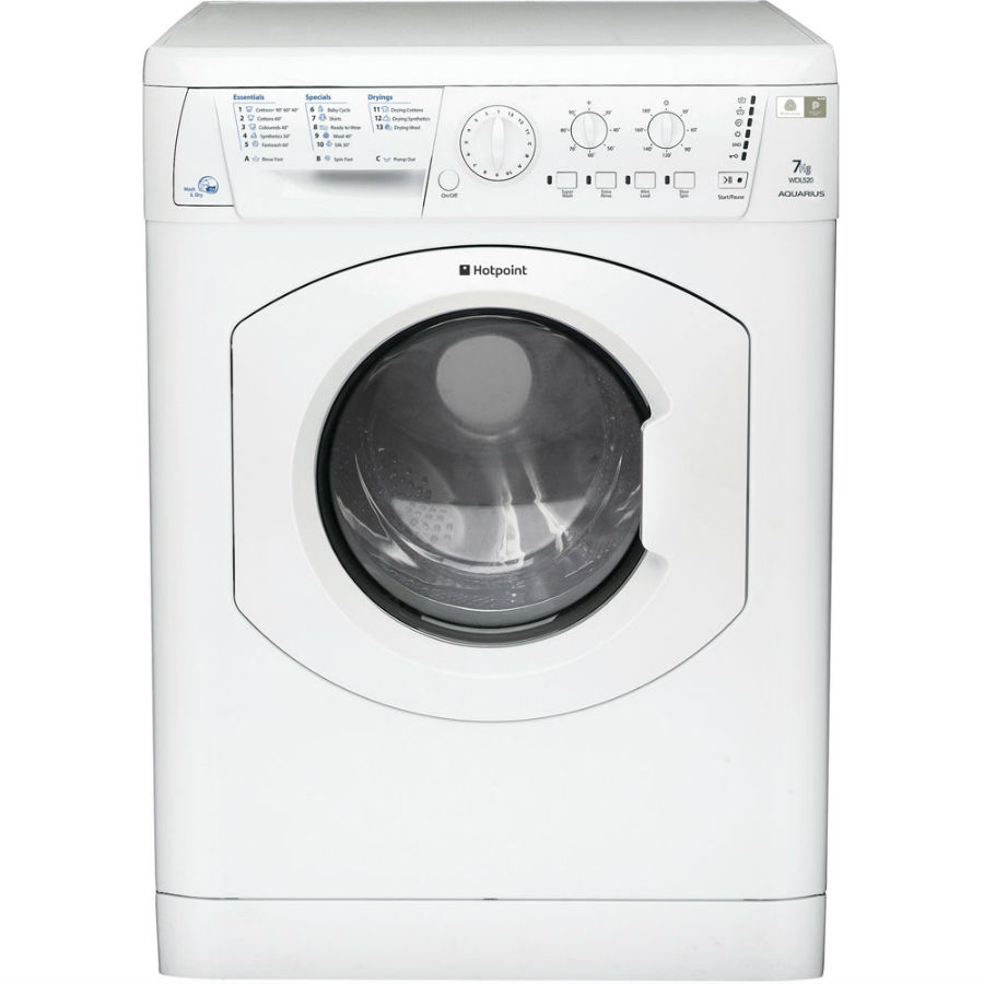 Hotpoint Aquarius WDL520P.C Washer Dryer - White