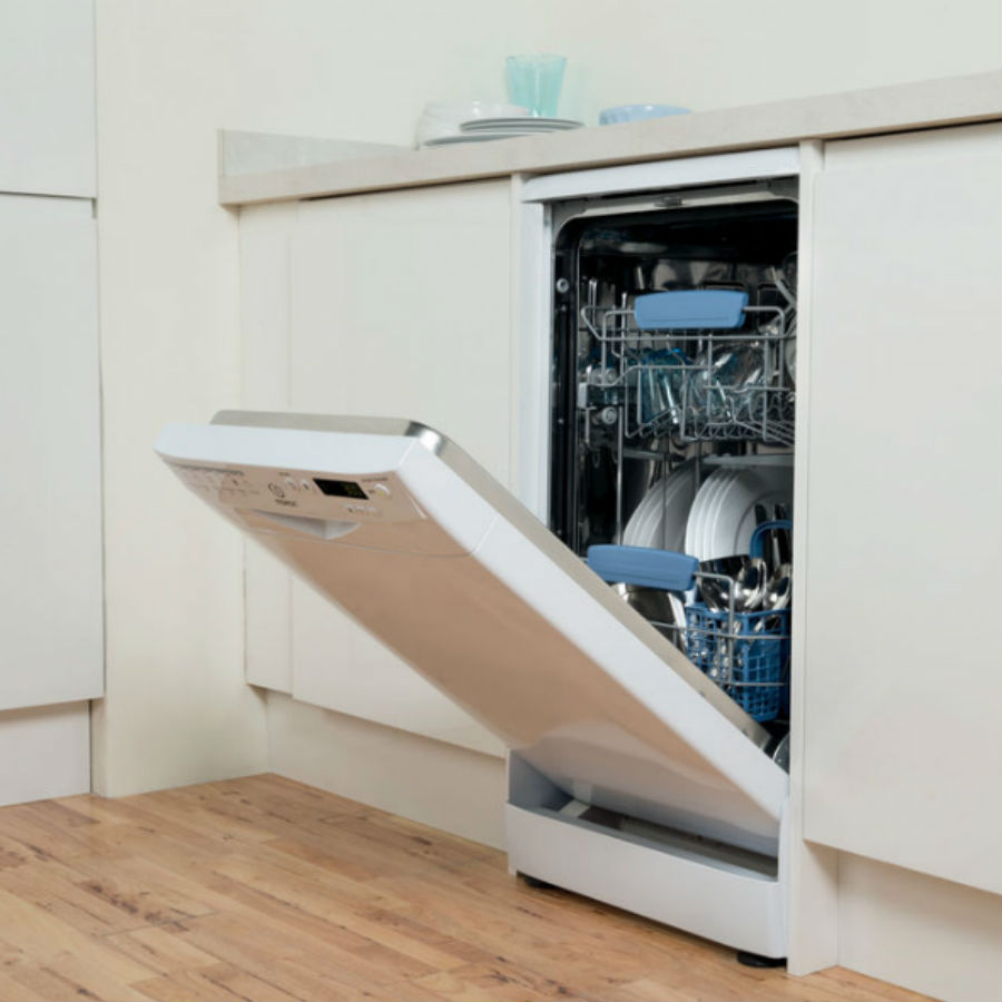 Indesit Prime DSR57B Dishwasher - White