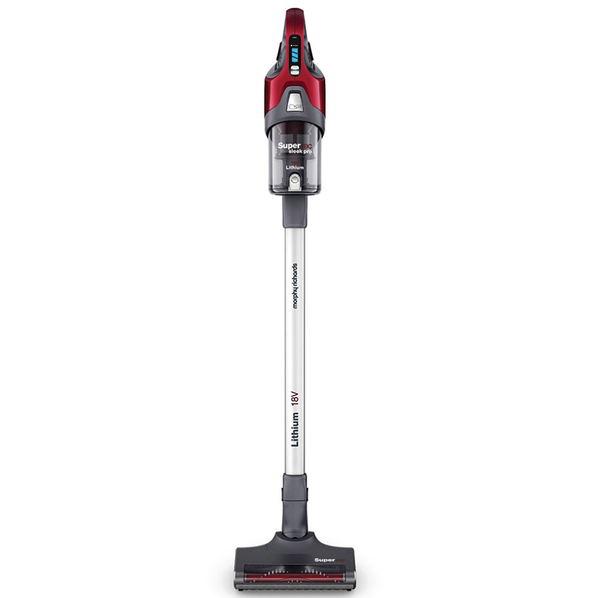 Morphy Richards 734055 Supervac Deluxe Vacuum Cleaner - Red / Grey