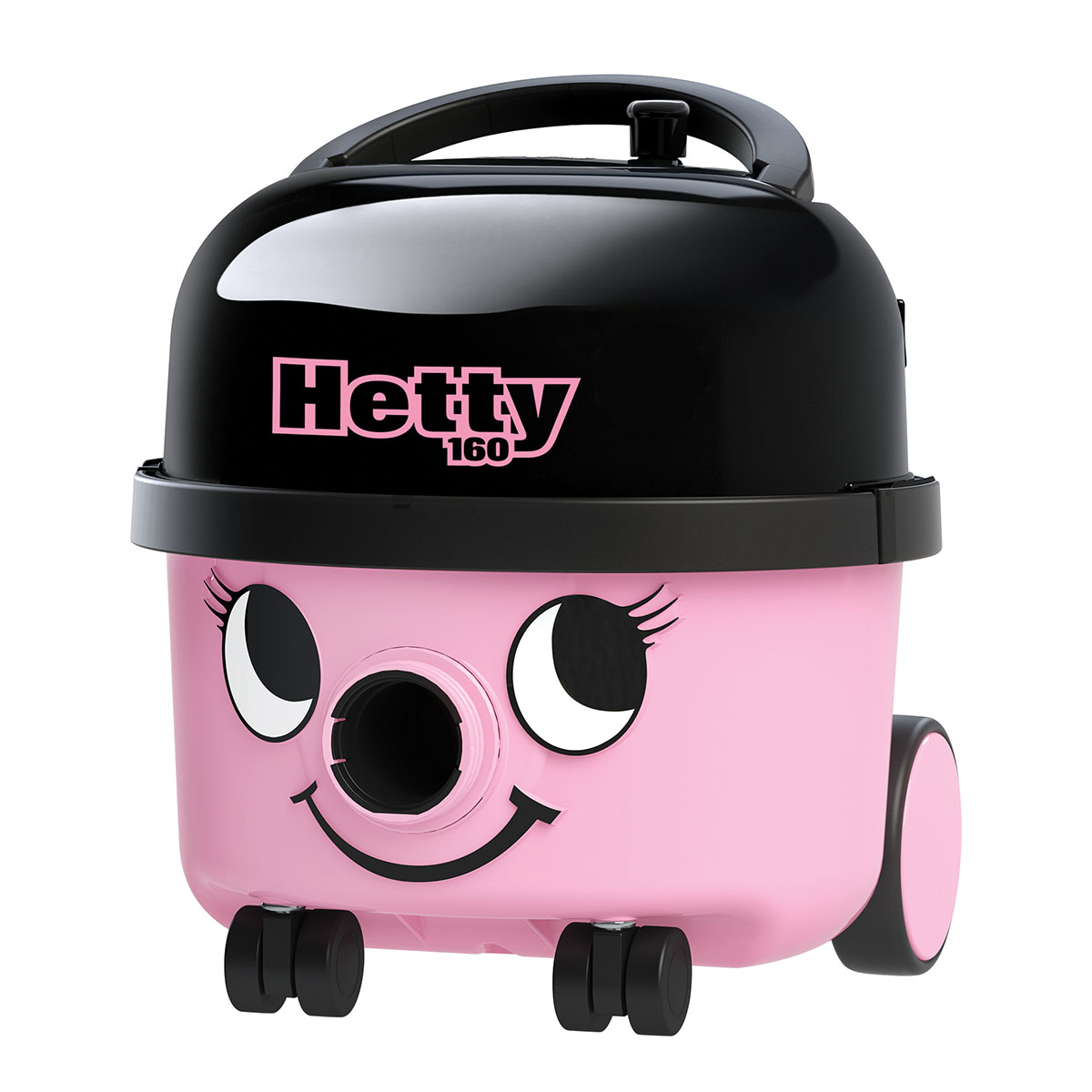 Numatic Hetty HET160 Compact Cylinder Vacuum Cleaner - Pink