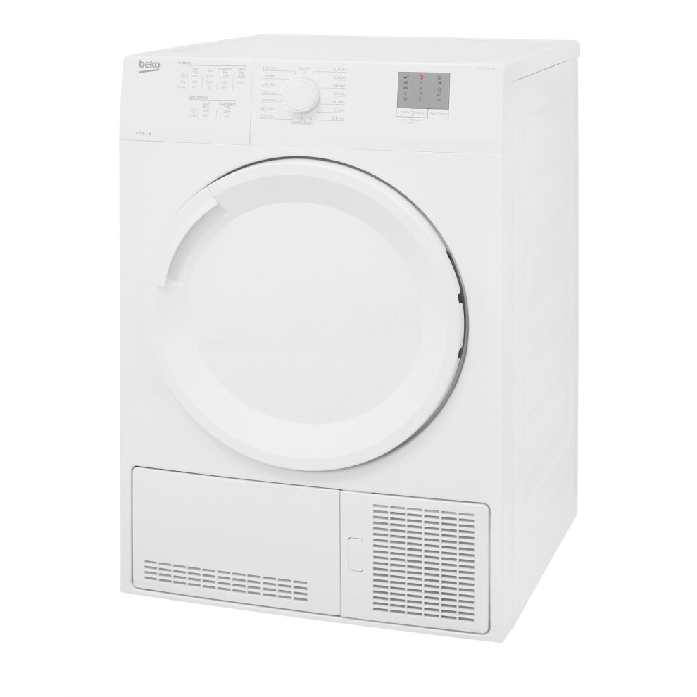 Beko DTGCT7000W | 7kg Freestanding Condenser Tumble Dryer - White