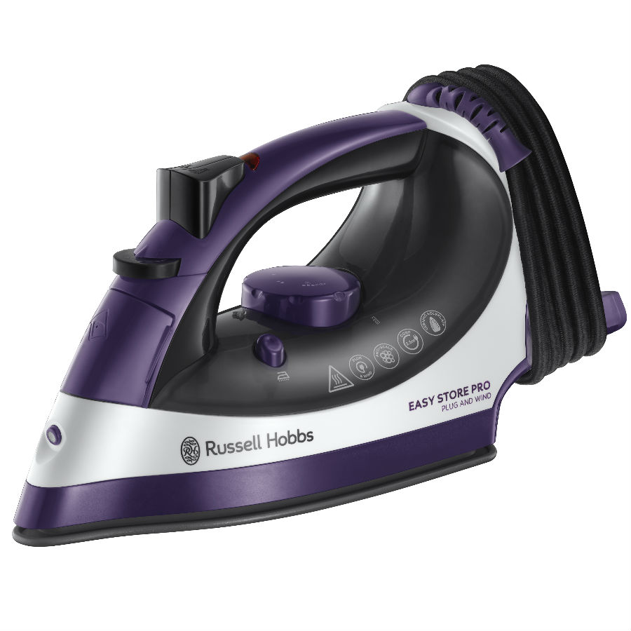Russell Hobbs 23780 2400W Easy Store Plug & Wind Iron