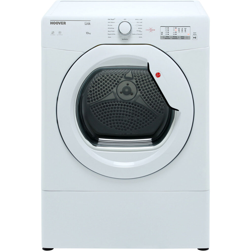 Hoover HLV10LG Link C Rated 10Kg Vented Tumble Dryer White