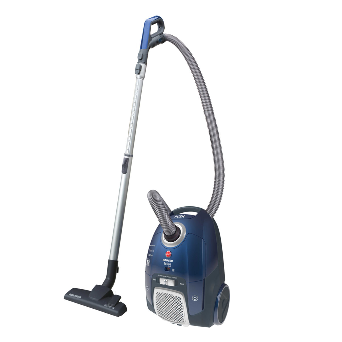 Hoover TX50PET Candy Telios Extra Bagged 550W Cylinder Vacuum Cleaner - Blue
