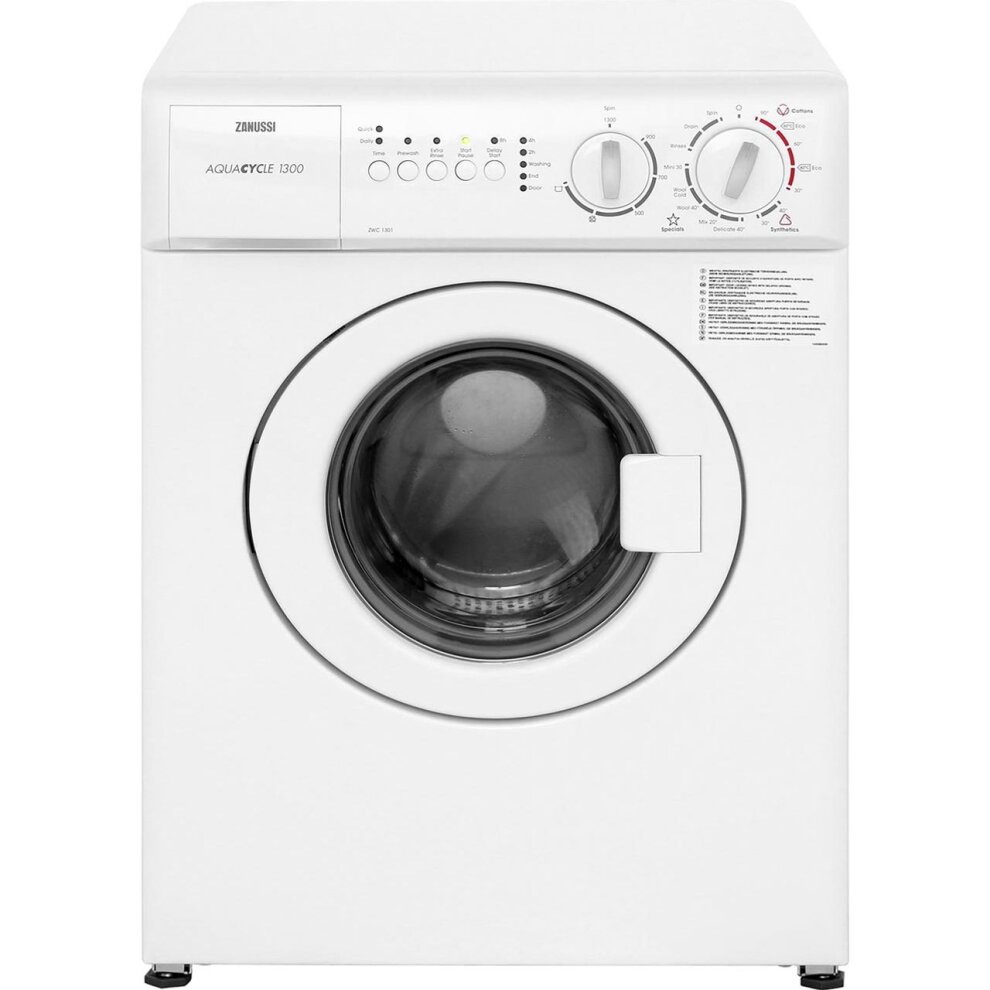 Zanussi ZWC1301 3Kg Washing Machine with 1300 rpm - White